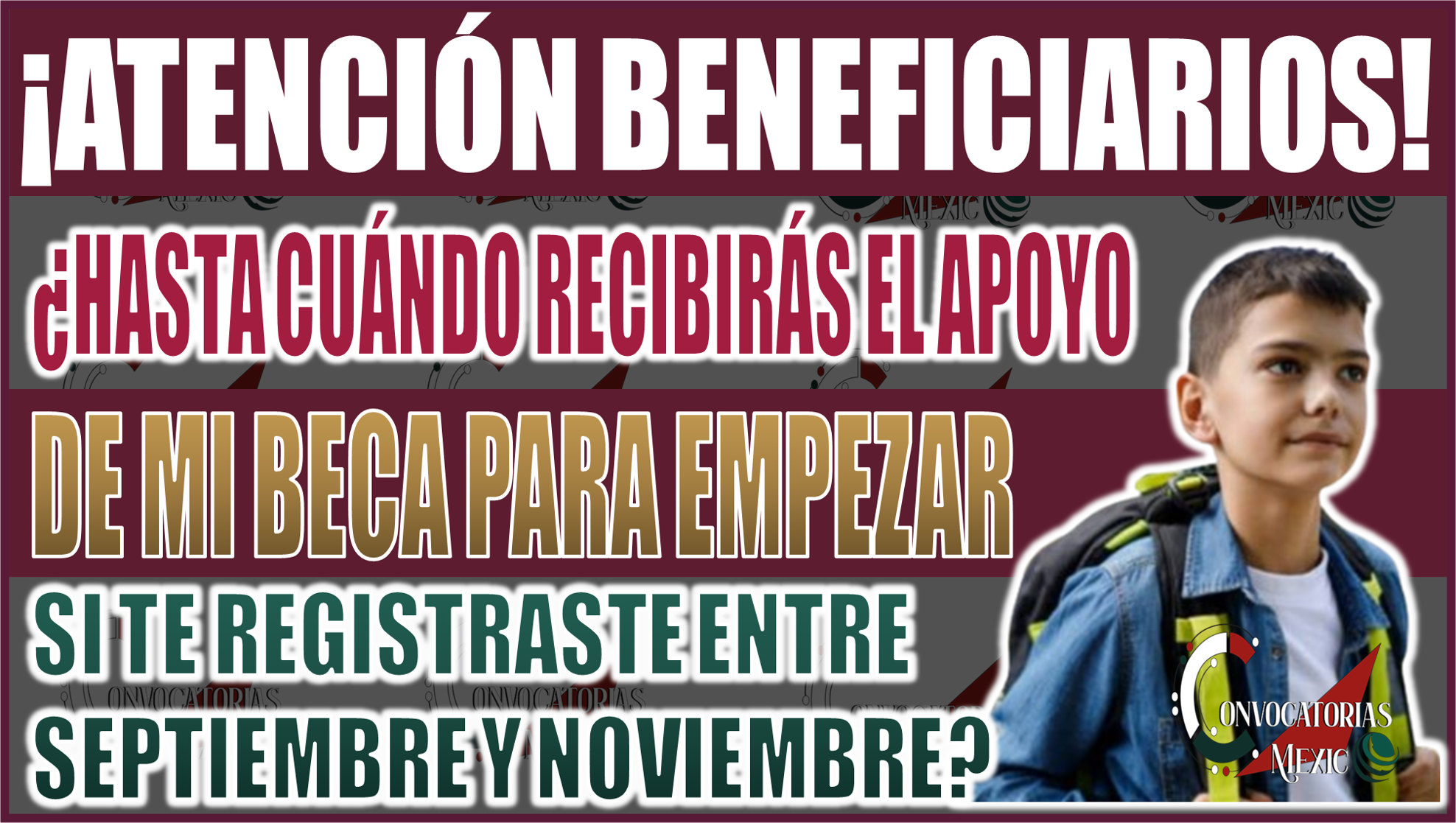 Mi Beca para Empezar 2024: ¿Hasta cuándo recibirás el apoyo si te registraste entre septiembre y noviembre?