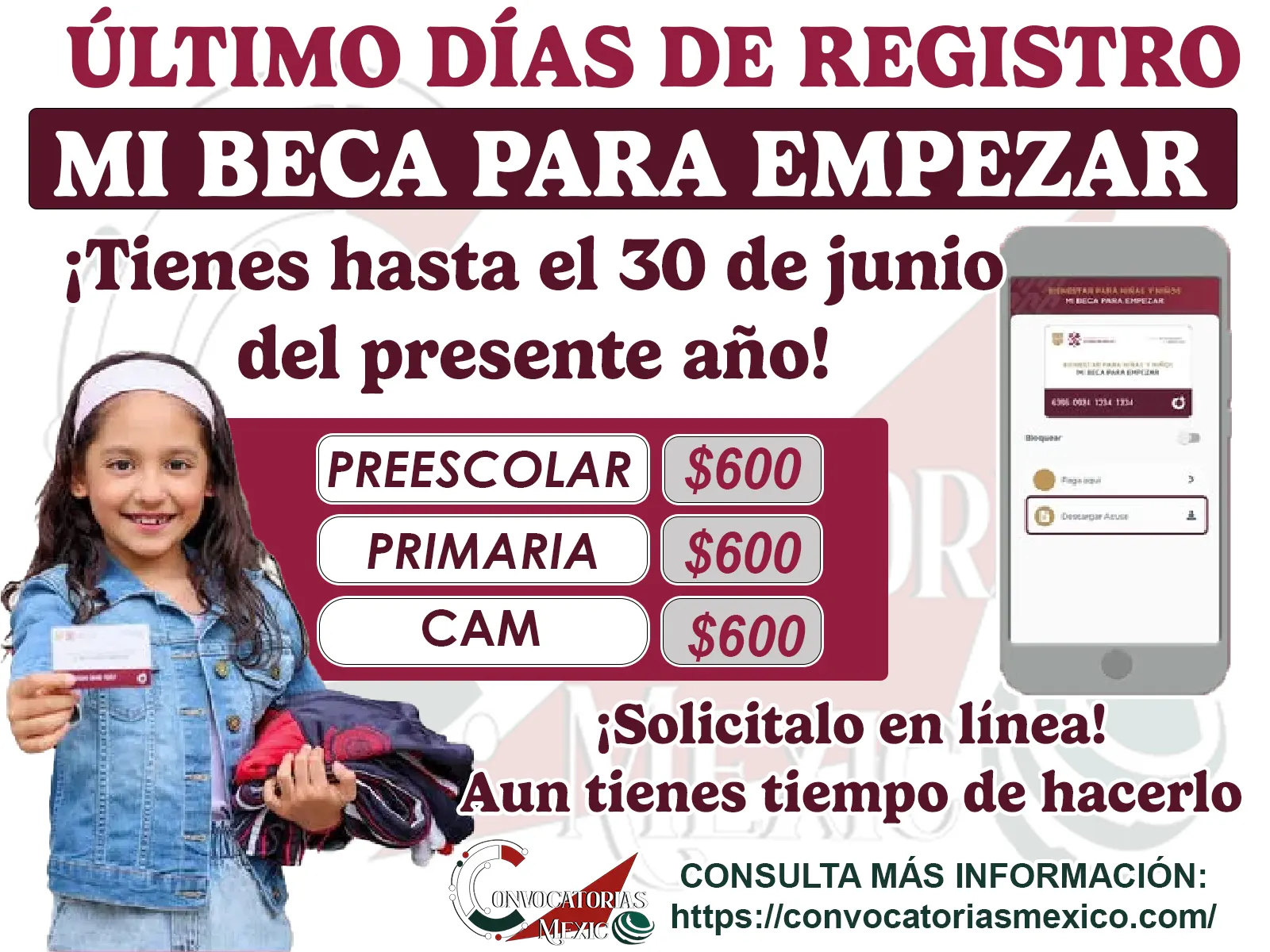 Mi Beca para Empezar 2025: conoce cómo registrarte y hasta cuándo puedes hacerlo para recibir hasta 650 pesos al mes