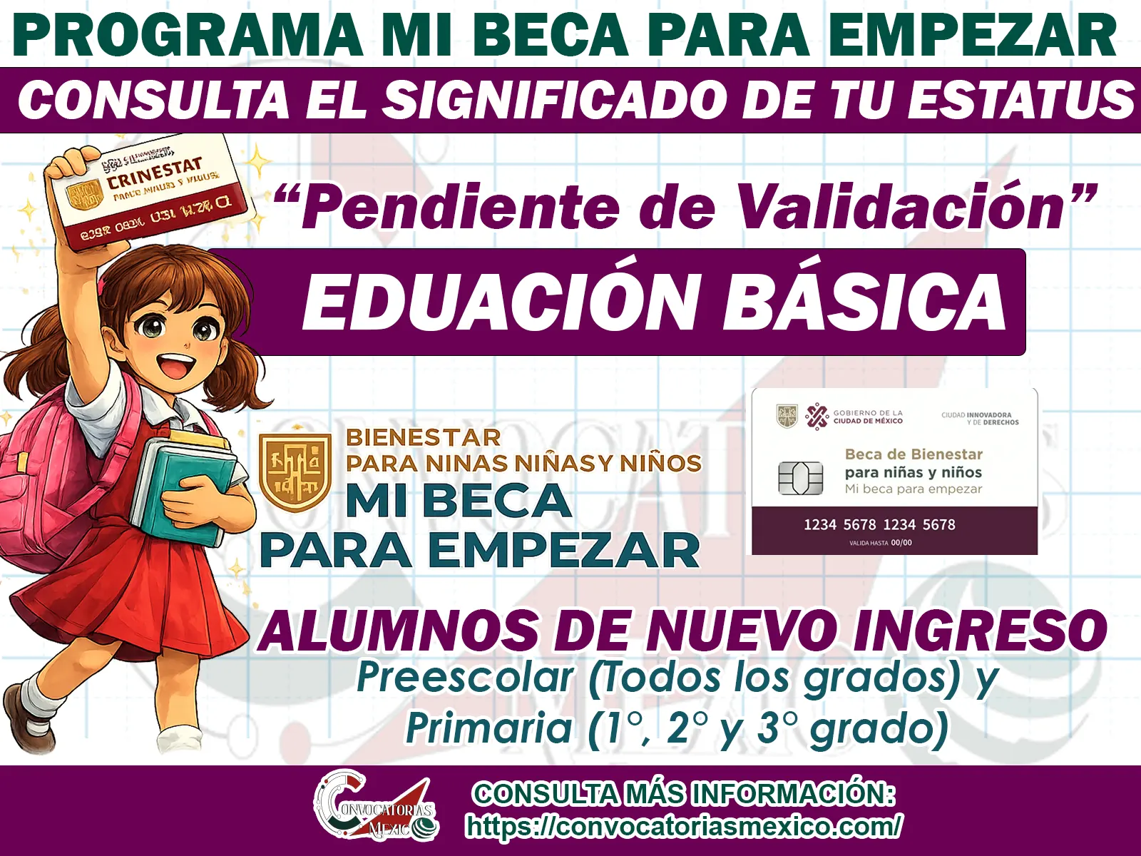 Mi Beca para Empezar 2026 autoridades explican el estatus Pendiente de validacionwebp