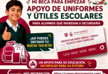 Mi Beca para Empezar: Apoyo de Uniformes y Útiles Escolares para alumnos que ingresan a secundaria ¡Así puedes obtener la nueva tarjeta!