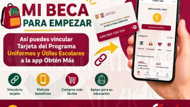 Mi Beca para Empezar: Asi puedes vincular Tarjeta del Programa Uniformes y Útiles Escolares a la app Obtén Más