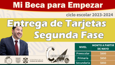 Entrega de Tarjetas Mi Beca para Empezar