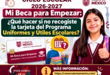 Mi Beca para Empezar: ¿Qué hacer si no recogiste la tarjeta del Programa Uniformes y Útiles Escolares?