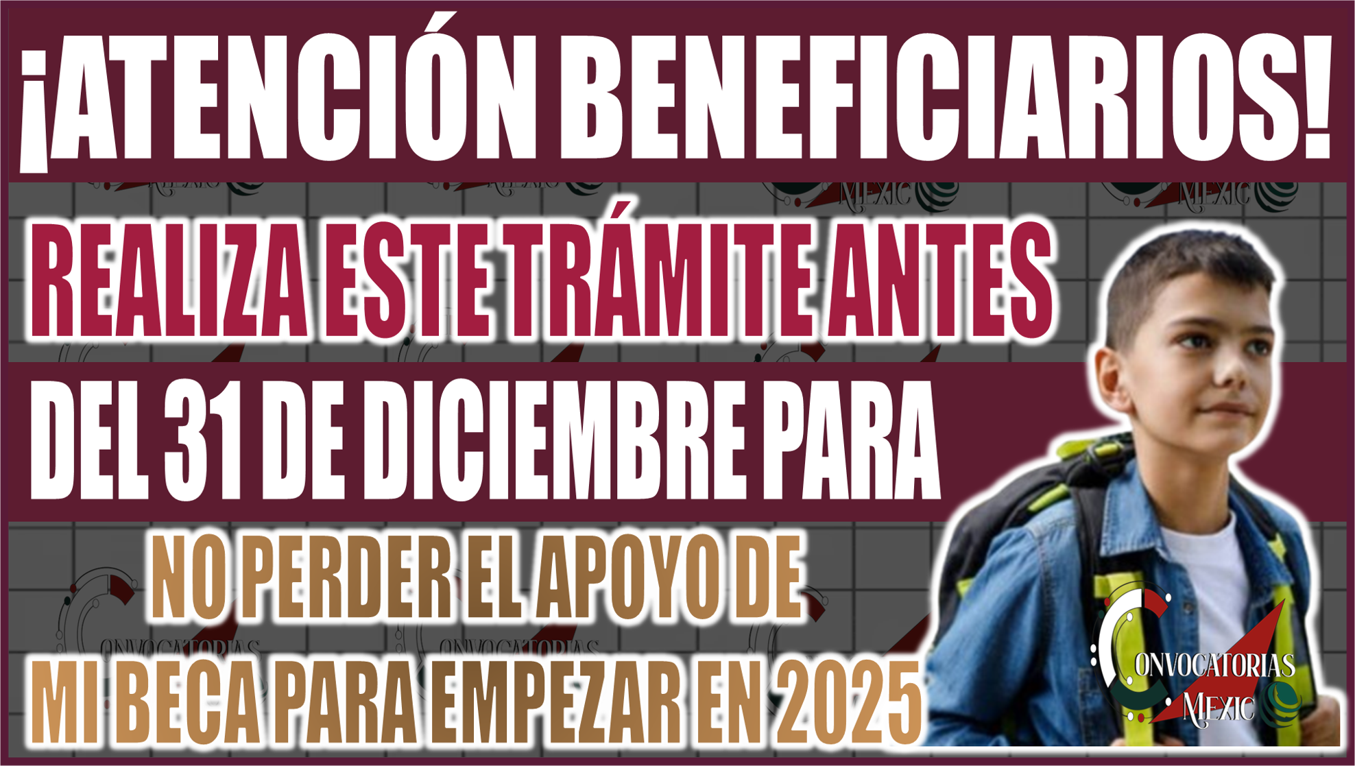 Mi Beca para Empezar: Realiza este trámite antes del 31 de diciembre para no perder tu apoyo en 2025