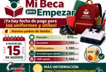Mi Beca para Empezar ¡Ya hay fecha de pago para los uniformes y útiles! Atentos padres de familia