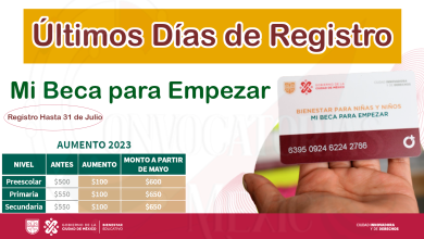 Últimos días para el registro de Mi Beca para Empezar