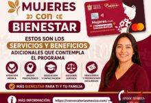 Mujeres con Bienestar: Estos son los servicios y beneficios adicionales que contempla el programa