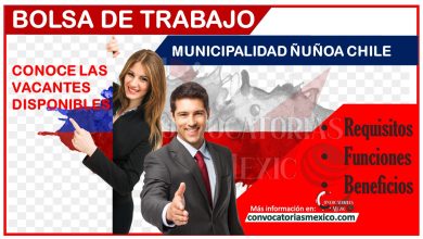 Bolsa de Trabajo Municipalidad de Ñuñoa