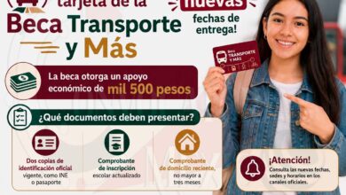 No fuiste por tu tarjeta de la Beca Transporte y Más ¡Conoce las nuevas fechas de entrega! 