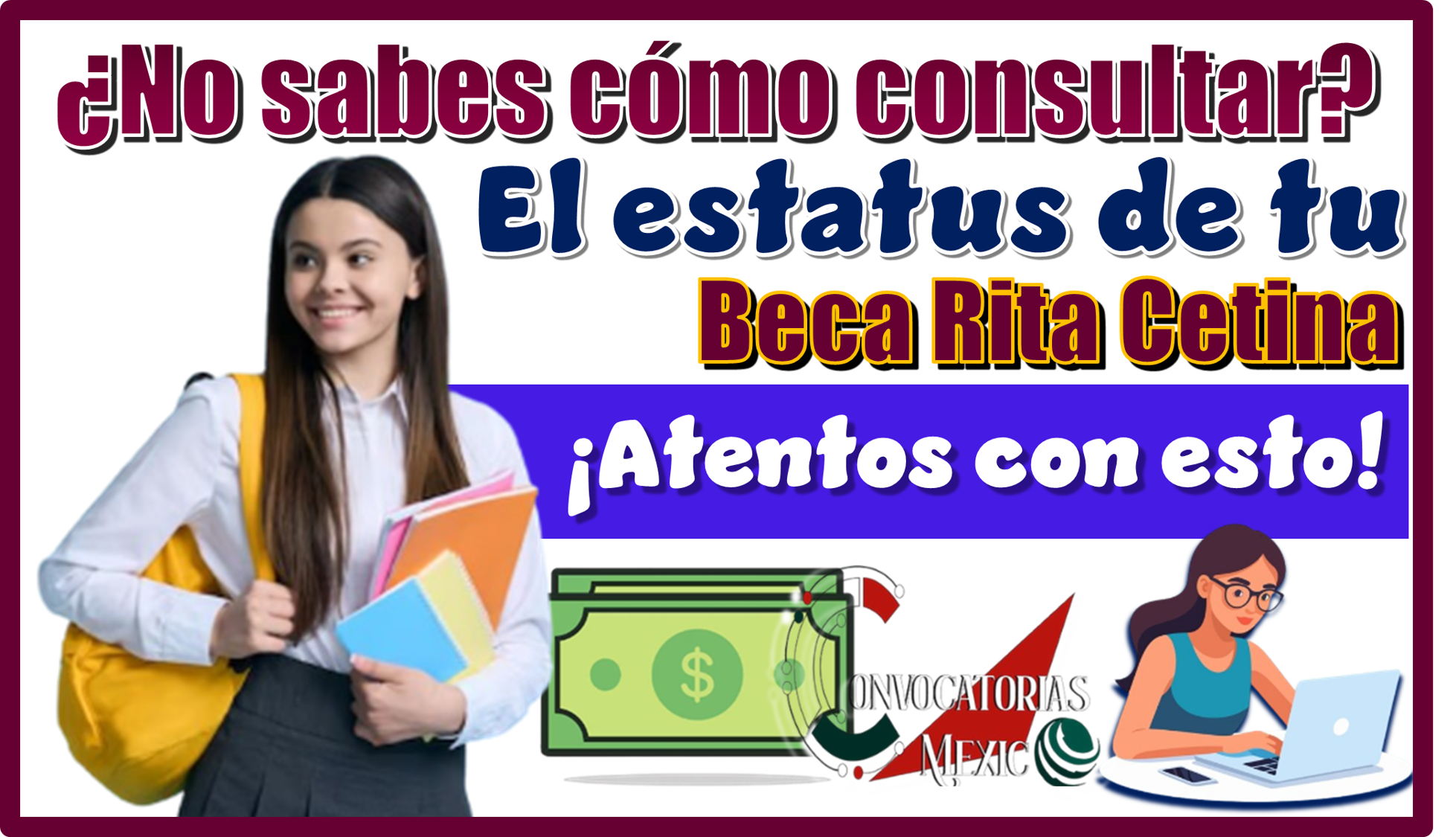 ¿No sabes cómo consultar el estatus de tu Beca Rita Cetina?… ¡Atentos a esto!