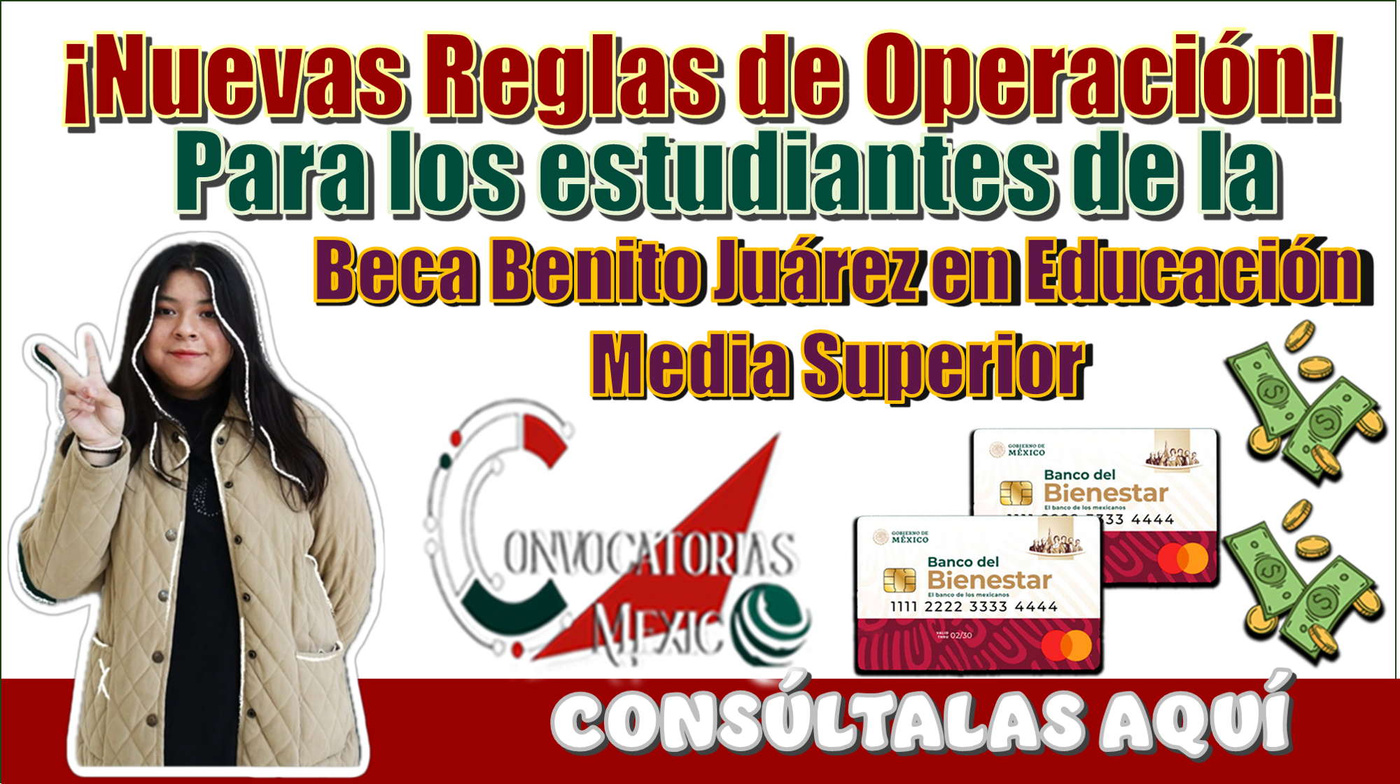 ¿Nuevas Reglas de Operación para los estudiantes de la Beca Benito Juárez en Educación Media Superior?...CONSÚLTALAS AQUÍ 