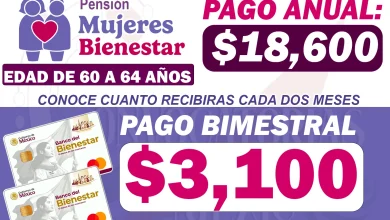 Nuevo monto de la Pensión Mujeres Bienestar ¡Este es pago que se otorgara en este primer bimestre!