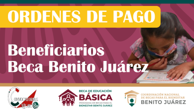 Ordenes de Pago para Familias Beneficiarias de la Beca Benito Juárez de Educación Básica