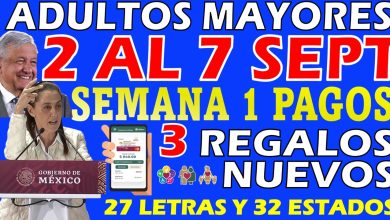 Pagos del 2024 Adultos Mayores del Bienestar, Ariadna Montiel Reyes publica el calendario del bimestre septiembre-octubre por 6 mil pesos