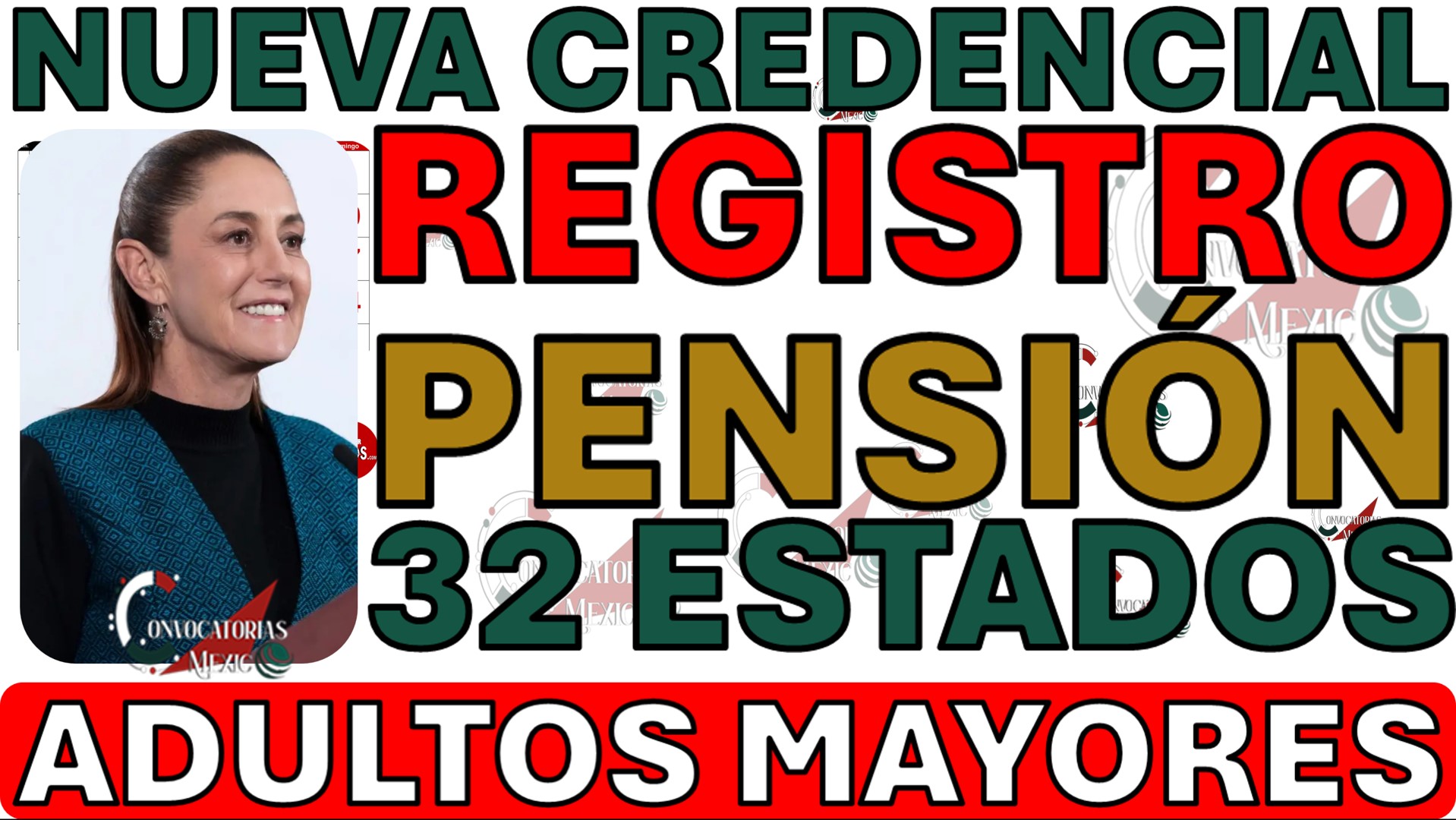 PENSION 32 ESTADOS CONVOCATORIAS MEXICO