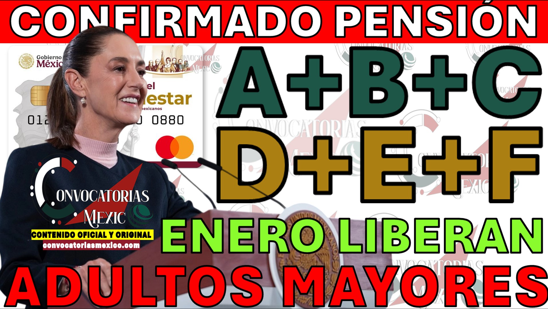 Pensión Bienestar: Inicia Entrega de Tarjetas a Rezagados y Nuevos Anuncios de Claudia Sheinbaum para 2026 para Adultos Mayores