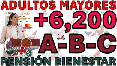 Pensión Bienestar 2026: Confirman Calendario del Primer Pago de $6,200 Pesos más aumento para Adultos Mayores