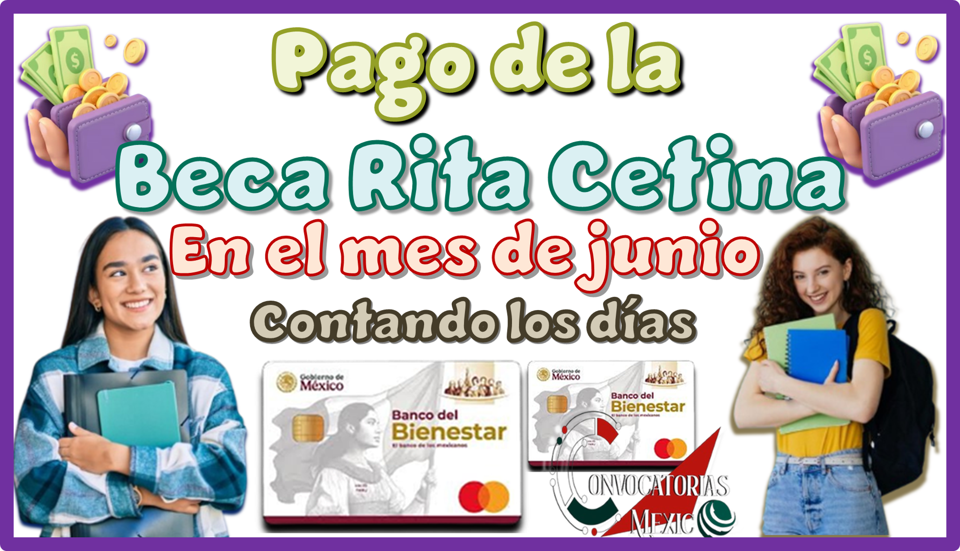 Pago de la Beca Rita Cetina en el mes de junio...Contando los días 