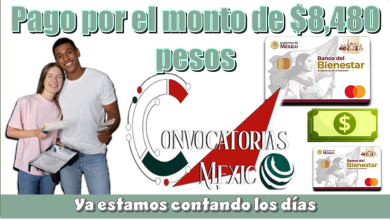 Pago por el monto de $8,480 pesos | Ya estamos contando los días 