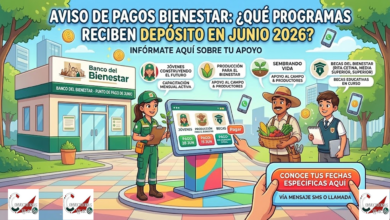 Pagos Bienestar: Conoce qué programas reciben depósito en junio 2026