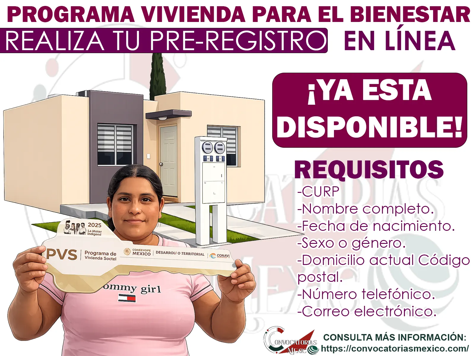 Participa en el Pre-registro del Programa Viviendas para el Bienestar ¡Consulta los requisitos! 11 Participa en el Pre-registro del Programa Viviendas para el Bienestar ¡Consulta los requisitos!