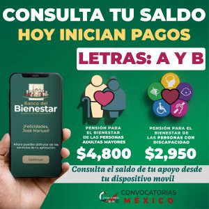 ¡OBTÉN TU PAGO! De esta manera consulta si ya te depositaron Pensión Bienestar 2023