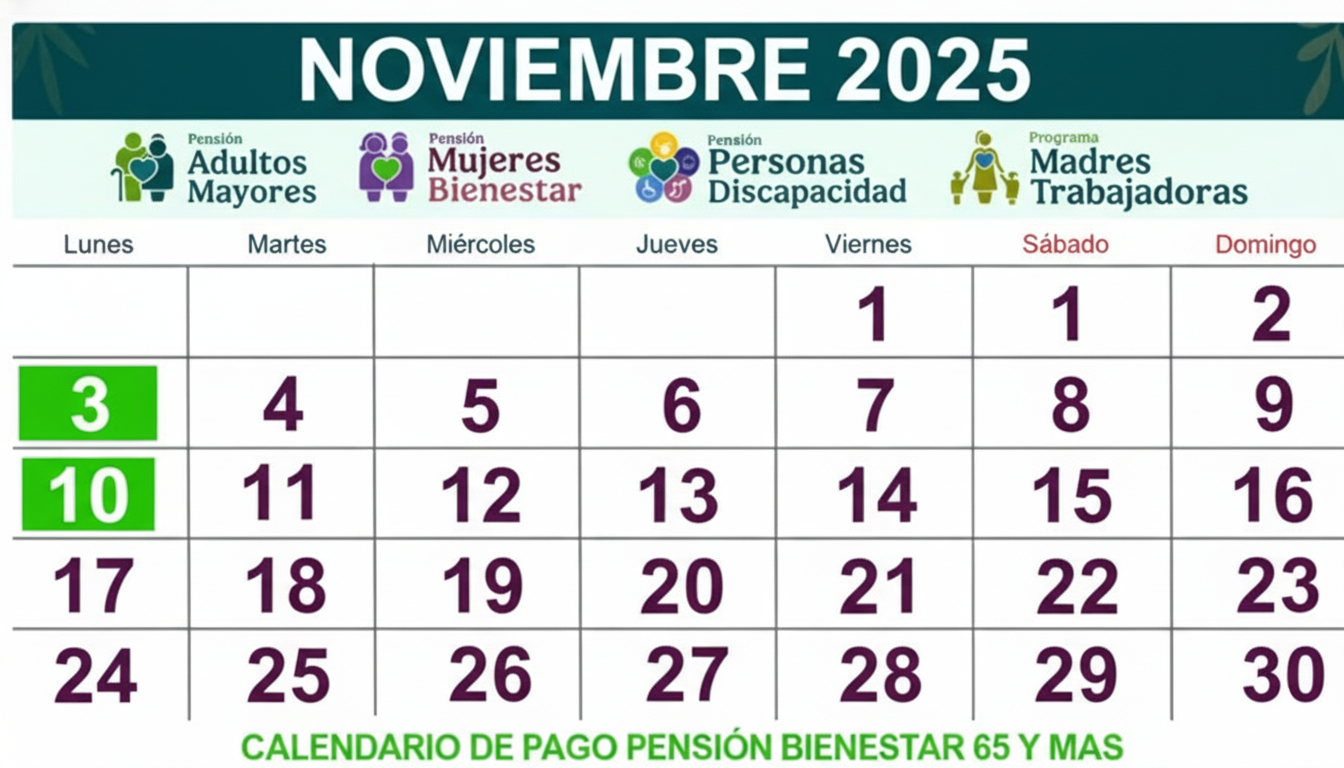 Pensión Bienestar Noviembre 2025 La Verdad sobre el Último Pago, el Aguinaldo y el Calendario Oficial