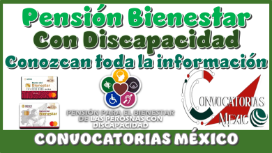 Pensión Bienestar| Personas con discapacidad, conozcan toda la información 