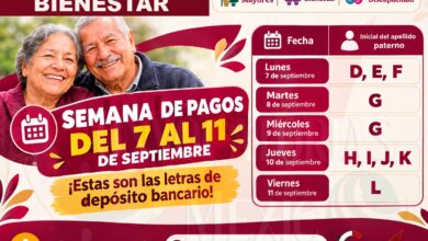 Pensión Bienestar: Semana de pagos del 7 al 11 de septiembre ¡Estas son las letras de depósito bancario!