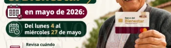 Pensión Bienestar 2026: dan a conocer calendario oficial de pagos de mayo para adultos mayores