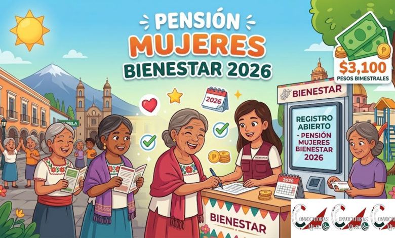 Pensión Mujeres Bienestar 2026: abren registro para mujeres de 60 a 64 años; recibirán $3,100 pesos bimestrales
