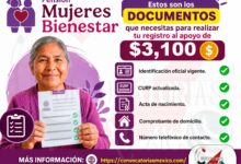 Pensión Mujeres Bienestar: Estos son los documentos que necesitas para realizar tu registro al apoyo de 3 mil 100 pesos