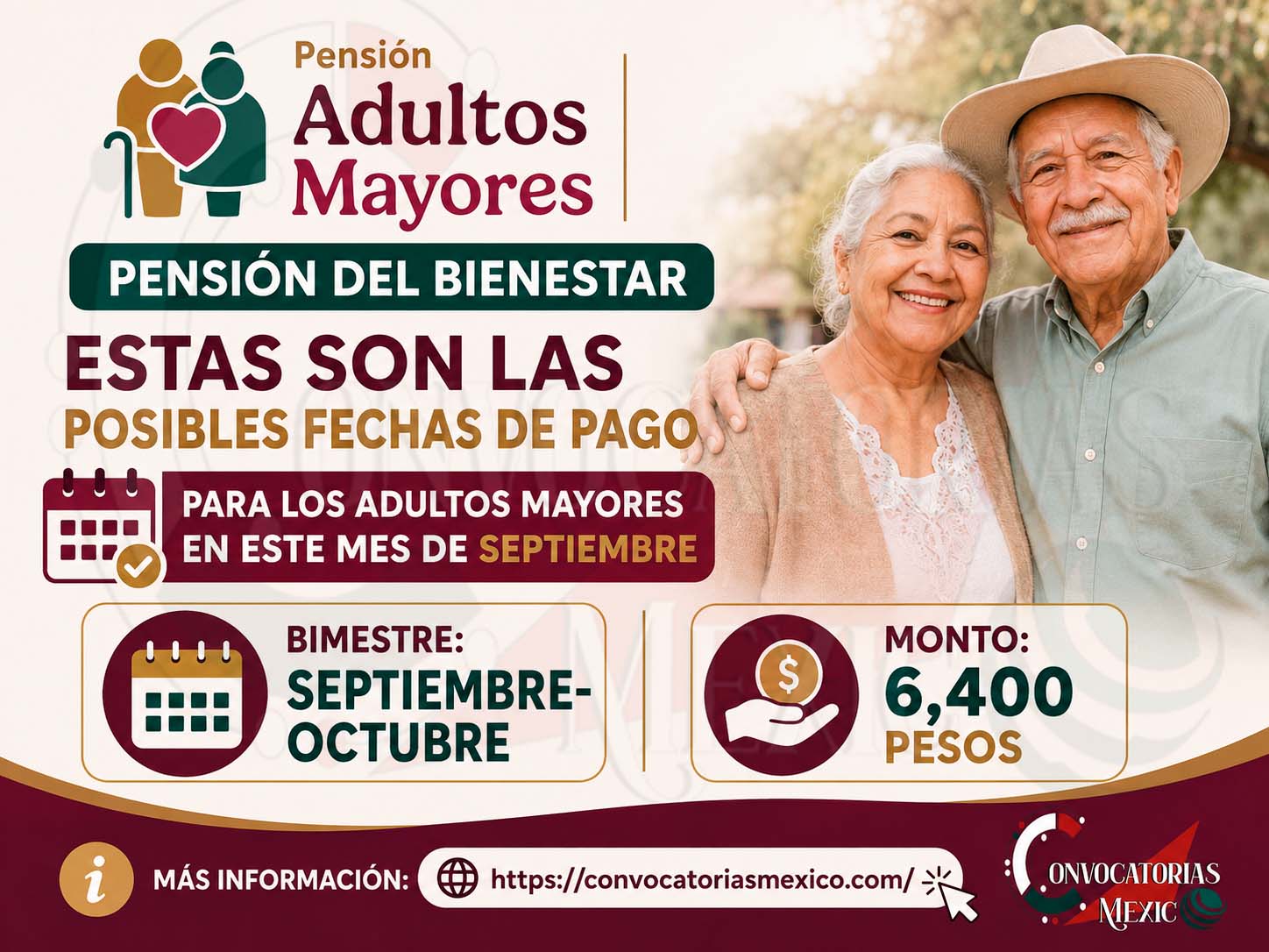 Pensión del Bienestar Adulto Mayor: Estas son las posibles fechas de pago para los adultos mayores en este mes de septiembre