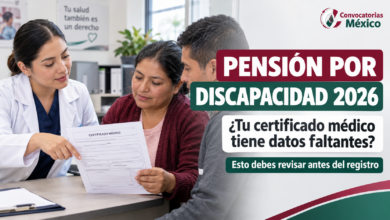 Pensión por Discapacidad 2026: ¿Qué hacer si tu certificado médico tiene datos faltantes?