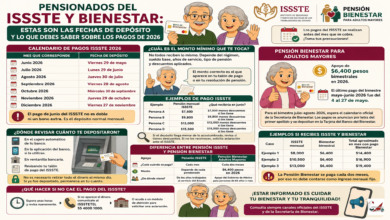 Pensionados del ISSSTE y Bienestar: estas son las fechas de depósito y lo que debes saber sobre los pagos de 2026