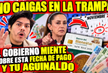 Por que el pago de la Pension Bienestar inicia el 3 de noviembre