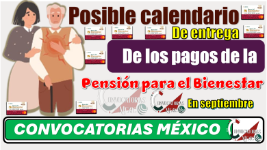 Posible calendario de entrega de los pagos de la Pensión para el Bienestar en septiembre 