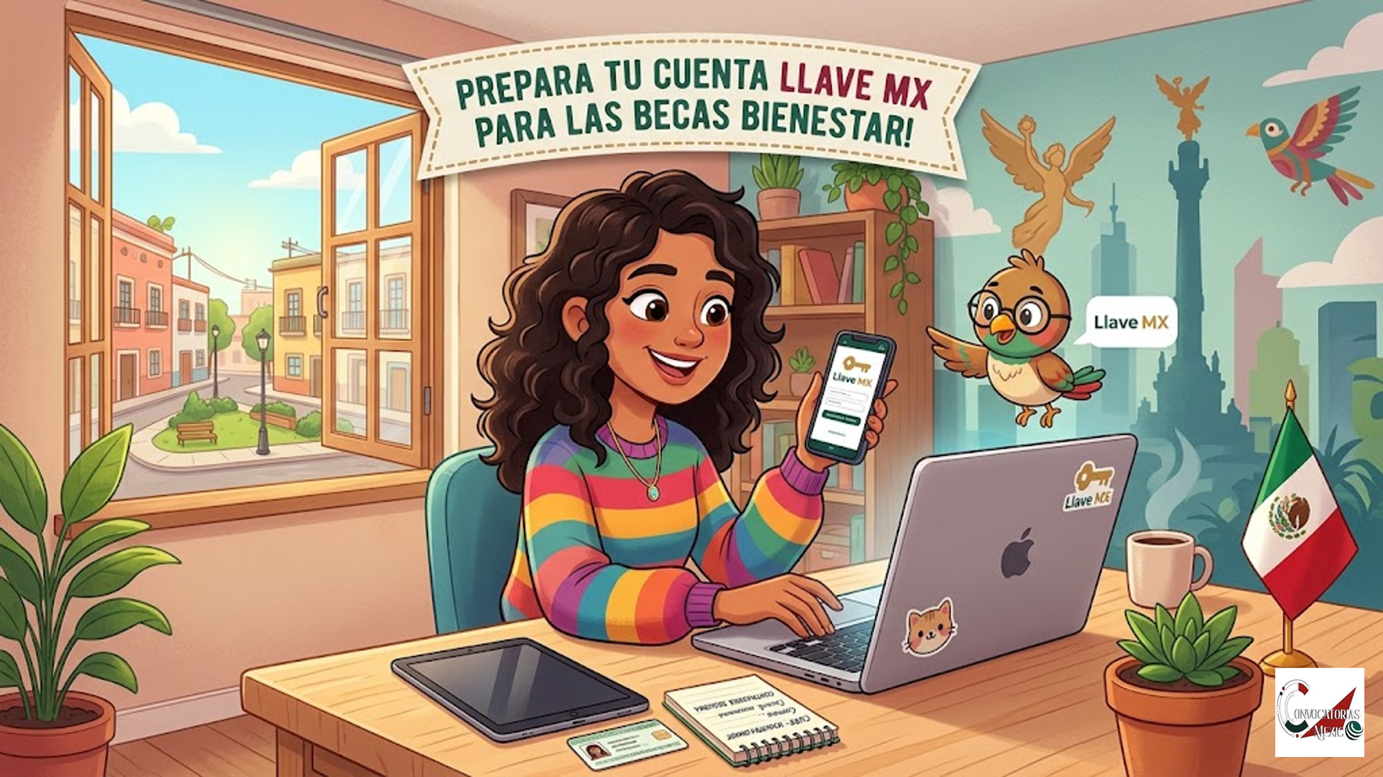 Prepara tu Cuenta Llave MX para las Becas Bienestar