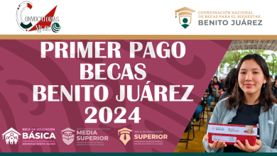 Primer Pago de Becas Benito Juárez 2024