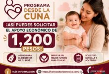 Programa Desde la Cuna ¡Asi puedes solicitar el apoyo económico de 1 mil 200 pesos!