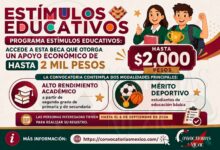 Programa Estímulos Educativos: Accede a esta beca que otorga un apoyo económico de hasta 2 mil pesos