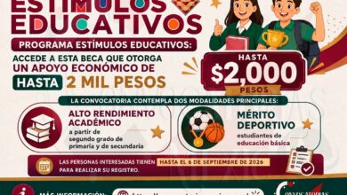 Programa Estímulos Educativos: Accede a esta beca que otorga un apoyo económico de hasta 2 mil pesos