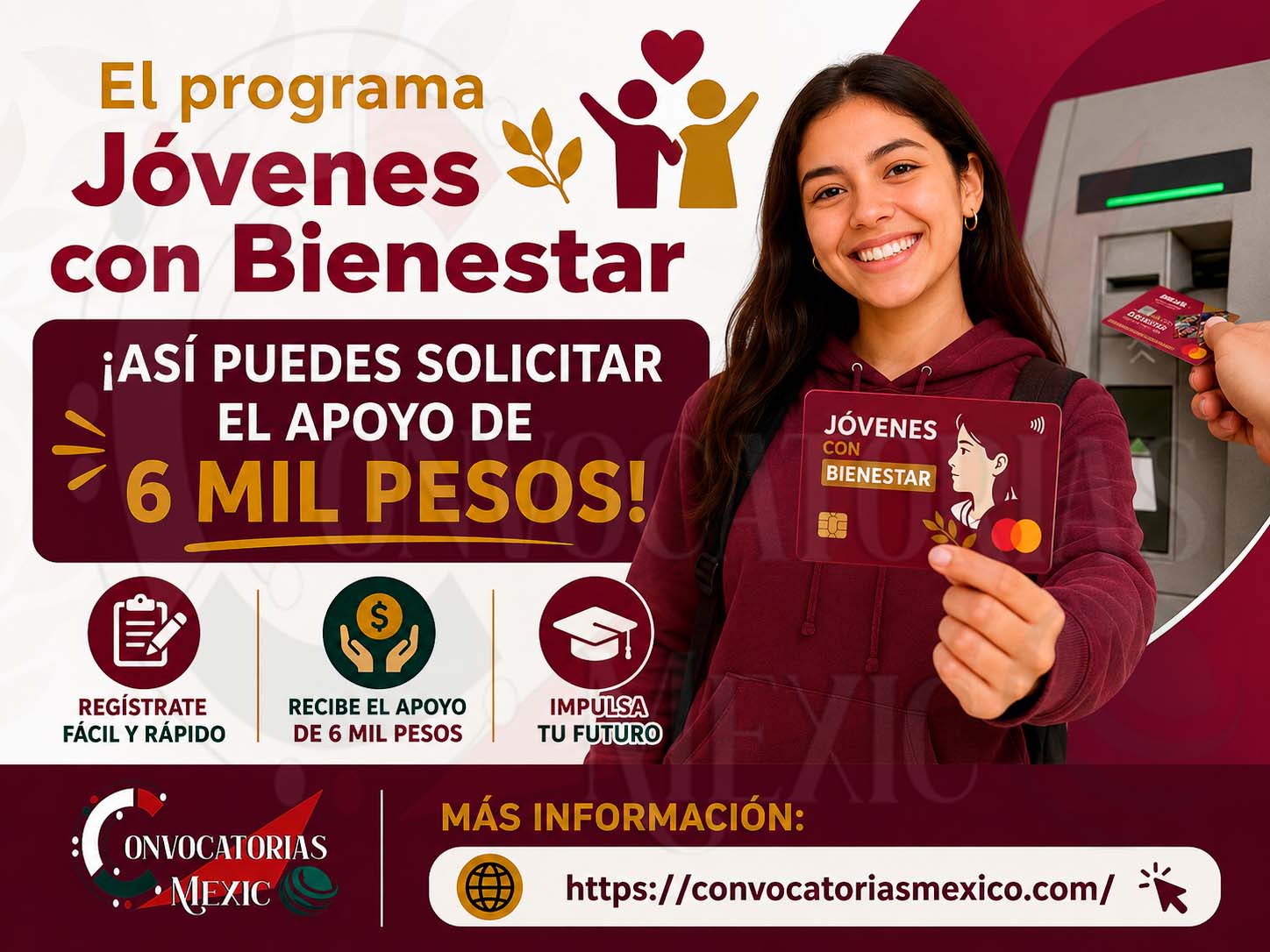 Programa Jóvenes con Bienestar ¡Asi puedes solicitar el apoyo de 6 mil pesos!