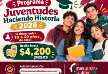 Programa Juventudes Haciendo Historia 2026: ¡Solicitalo si tienes entre 18 a 29 años de edad! Recibe hasta 4 mil 200 pesos