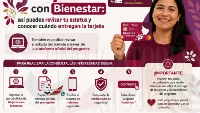 Programa Mujeres con Bienestar: Consulta cual es tu estatus dentro del programa y la fecha de entrega de la tarjeta