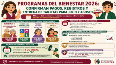 Programas del Bienestar 2026: Confirman pagos, registros y entrega de tarjetas para julio y agosto
