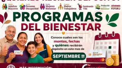 Programas del Bienestar Conoce cuales son los montos, fechas y quiénes recibirán depósito en este mes de septiembre
