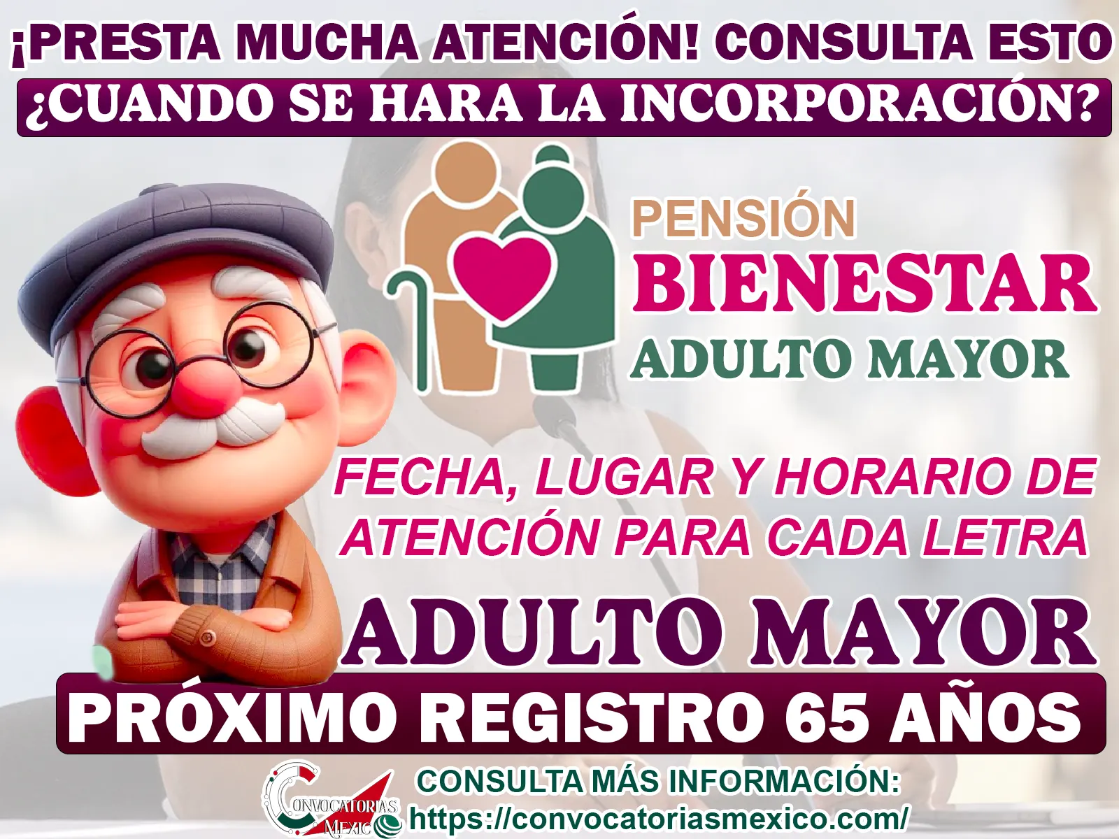 Pensión Bienestar Adulto Mayor ¿Cuándo inicia el registro a este apoyo programas del Bienestar? 11 Proximo Registro a la Pension Bienestar Adulto Mayor ¡Fechas para Octubre
