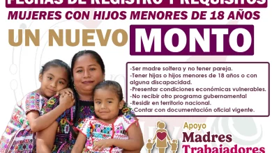 Proximos registros y beneficios del Apoyo Bienestar para Madres Trabajador
