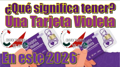 ¿Qué significa tener una Tarjeta Violeta en este 2026?